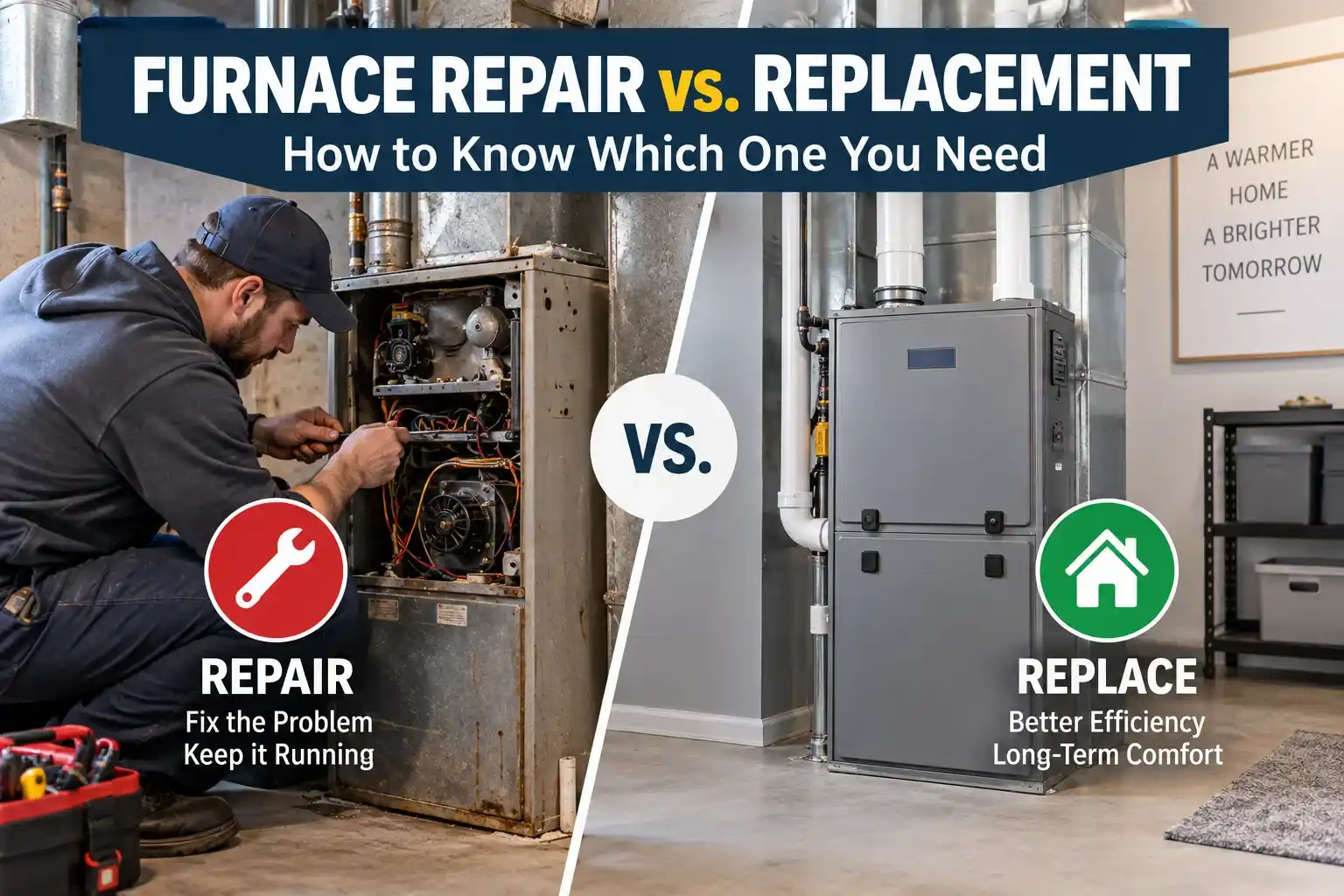 Furnace Repair vs. Replacement How to Know Which One You Need