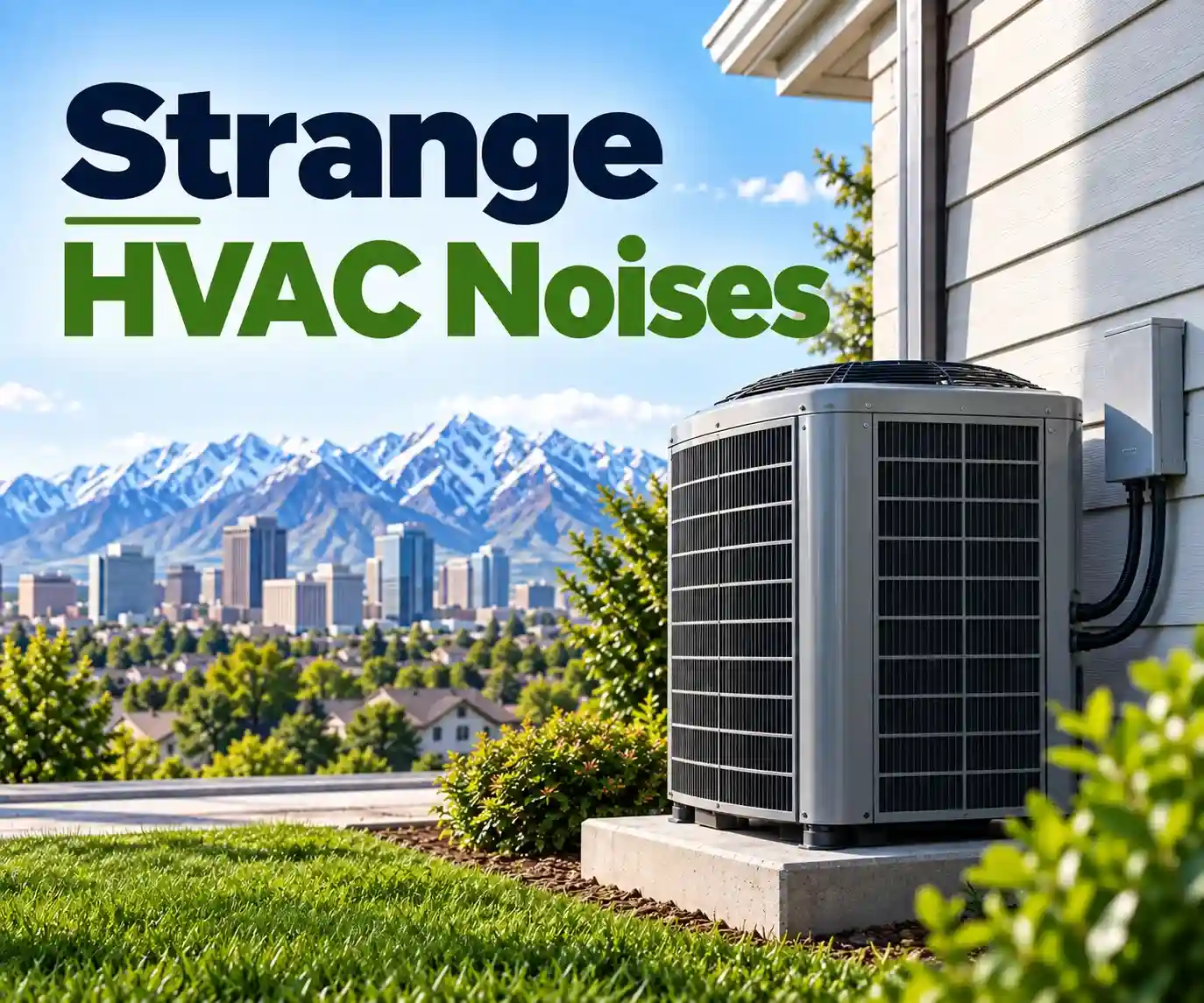 Strange HVAC Noises and What They Mean in Salt Lake City